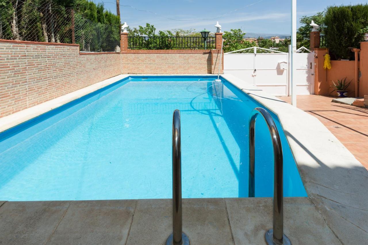 Habitaciones Iraizas Con Piscina Otura Esterno foto
